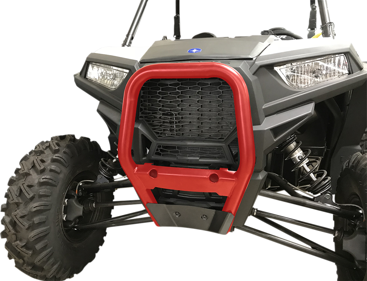 MOOSE RACING Bull Bar - Front - RZR - Red 0530-1444 - Cycle City Outdoors