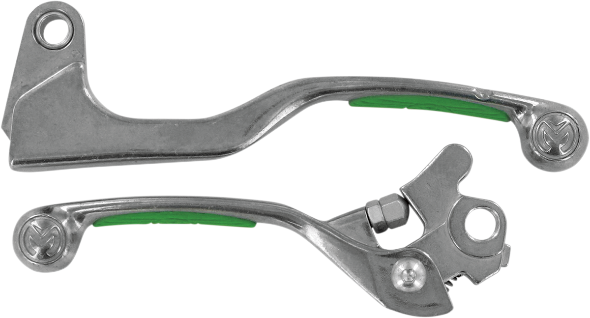 MOOSE RACING Lever Set - Competition - Green 1SGYG98 - Cycle City Outdoors
