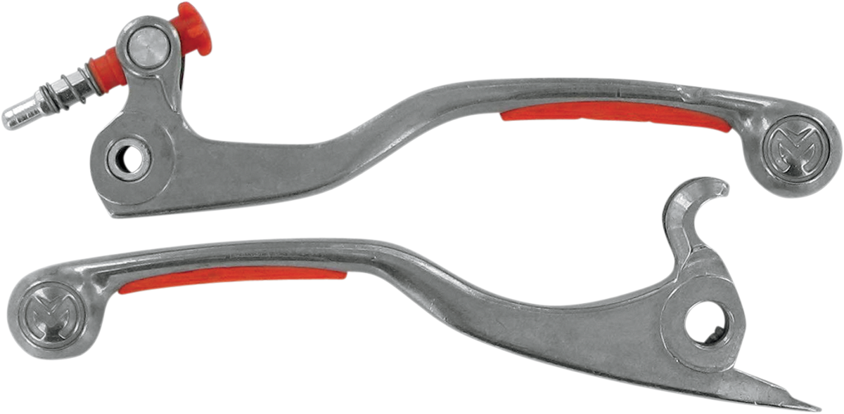 MOOSE RACING Lever Set - Competition - Orange 1SGKJ58 - Cycle City Outdoors