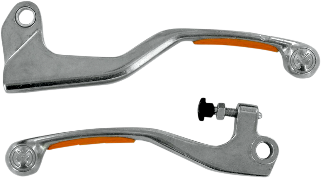 MOOSE RACING Lever Set - Competition - Orange 1SGKJ78 - Cycle City Outdoors