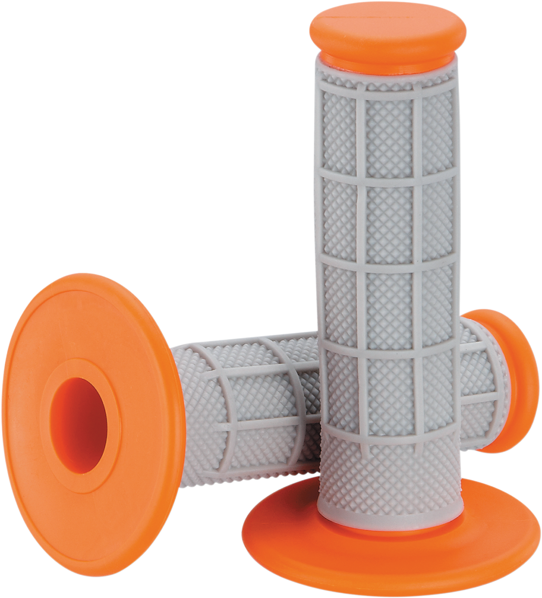 MOOSE RACING Grips - Qualifier - Half Waffle - Orange 1MG0715-EVM - Cycle City Outdoors