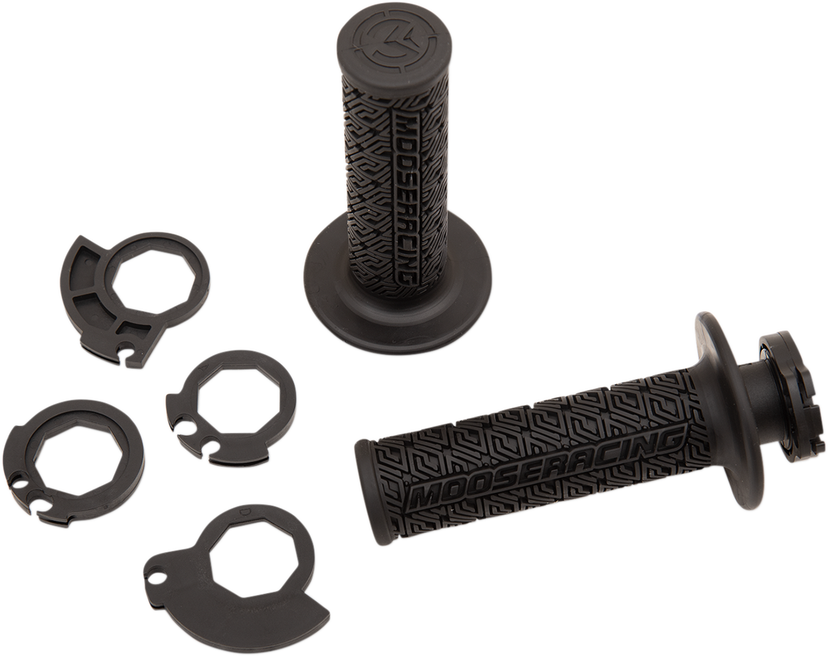 MOOSE RACING Grips - Lock-On - Black/Gold B36MRB-D - Cycle City Outdoors