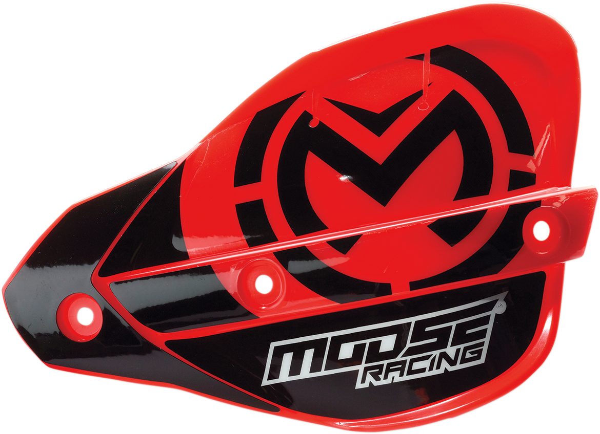 MOOSE RACING Handshields - Replacement - Enduro - Red 0635-1469 - Cycle City Outdoors