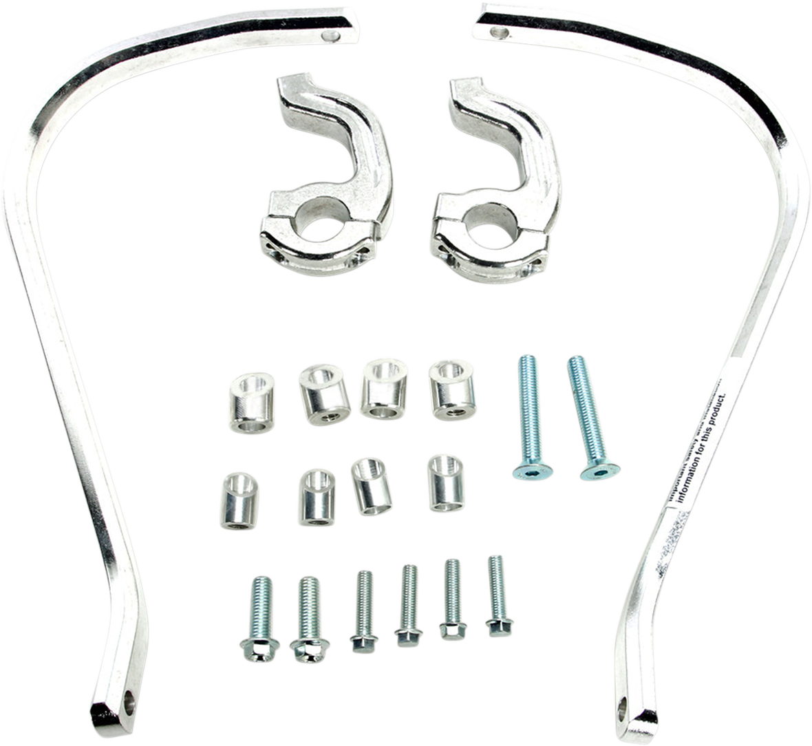 MOOSE RACING Handguards - Contour - 7/8" - Silver 50-5232S - Cycle City Outdoors