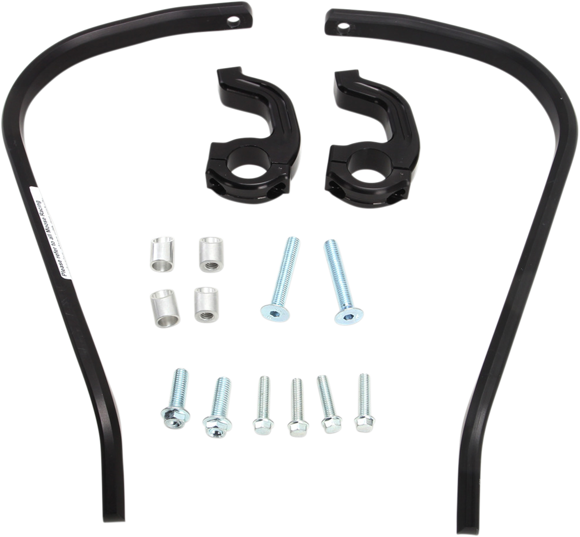 MOOSE RACING Handguards - Contour - ODI - Black 50-5215B - Cycle City Outdoors