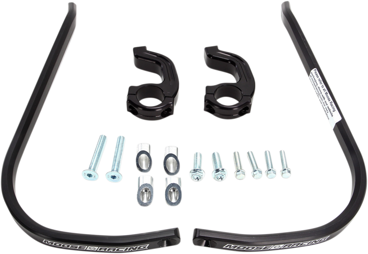 MOOSE RACING Handguards - Contour - Twinwall - Black 50-6206 - Cycle City Outdoors