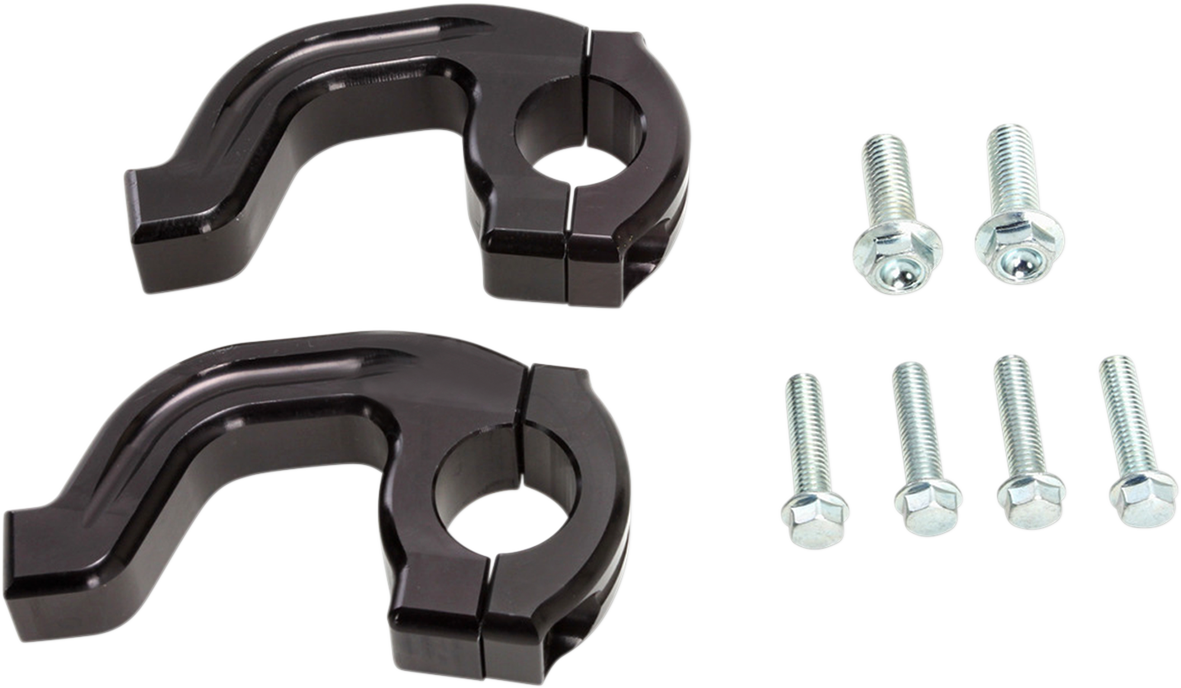 MOOSE RACING Handguard Clamp - Contour - 7/8" - Black 50-232B - Cycle City Outdoors