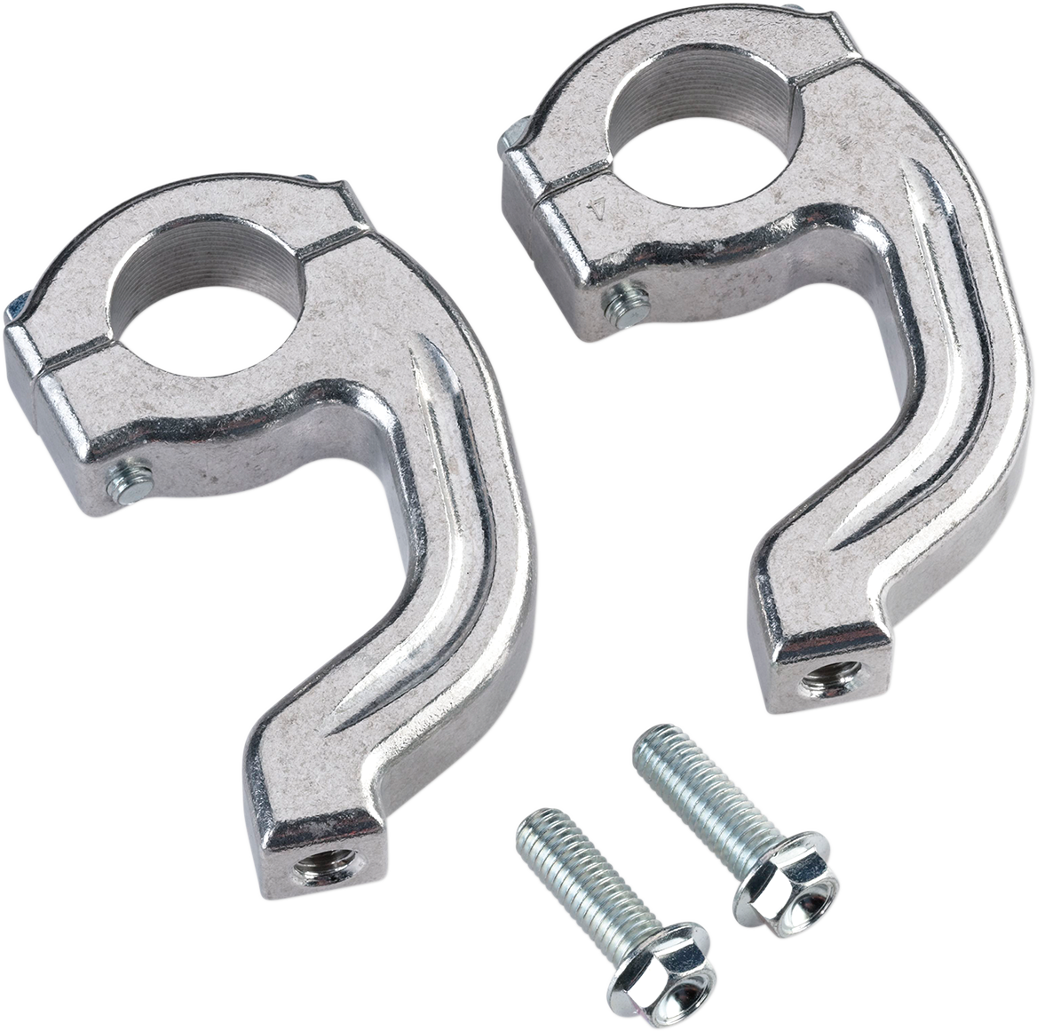 MOOSE RACING Handguard Clamp - Contour - Pro Taper - Silver 50-214S - Cycle City Outdoors