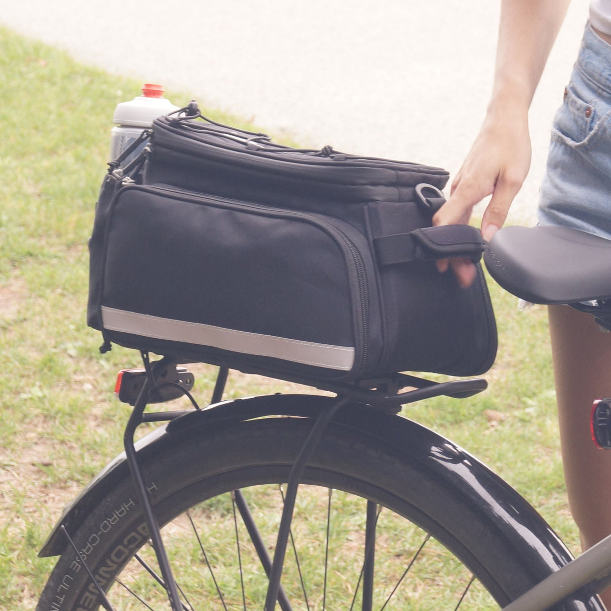 BiKase - MIK Trunk Bag Big Daddy Bicycle Rack Bag (works only with MIK Rack - not Included)