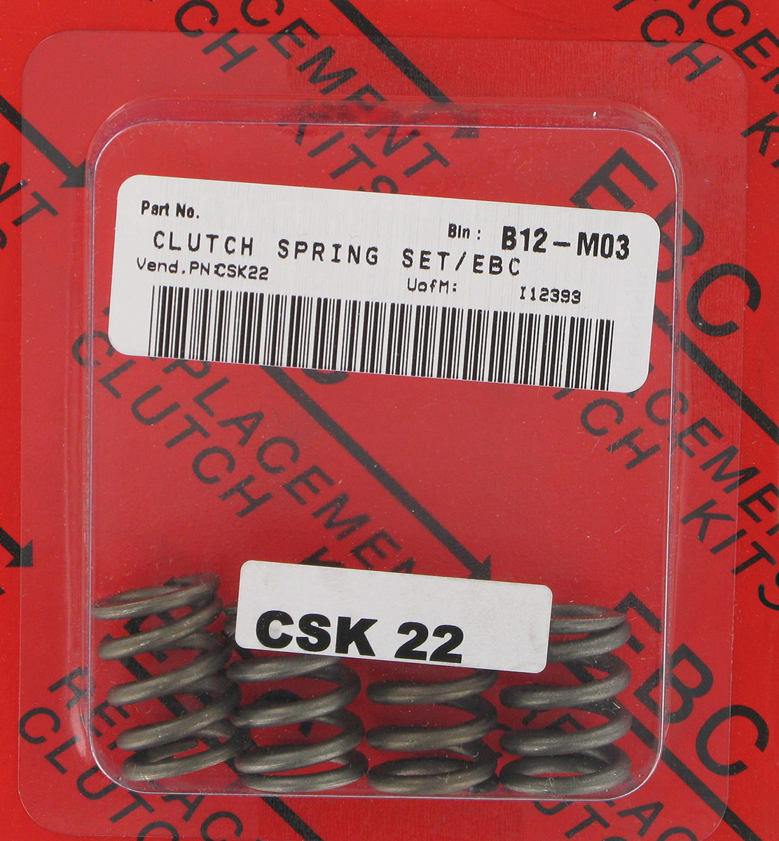 EBC Clutch Springs - CSK22 (Honda XR80R / XL80S / XR80 1979–1994)