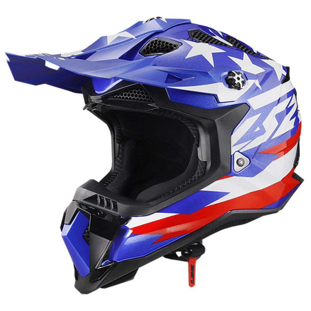 LS2 - Subverter Evo Motocross Helmet - Gloss Red/White/Blue - L