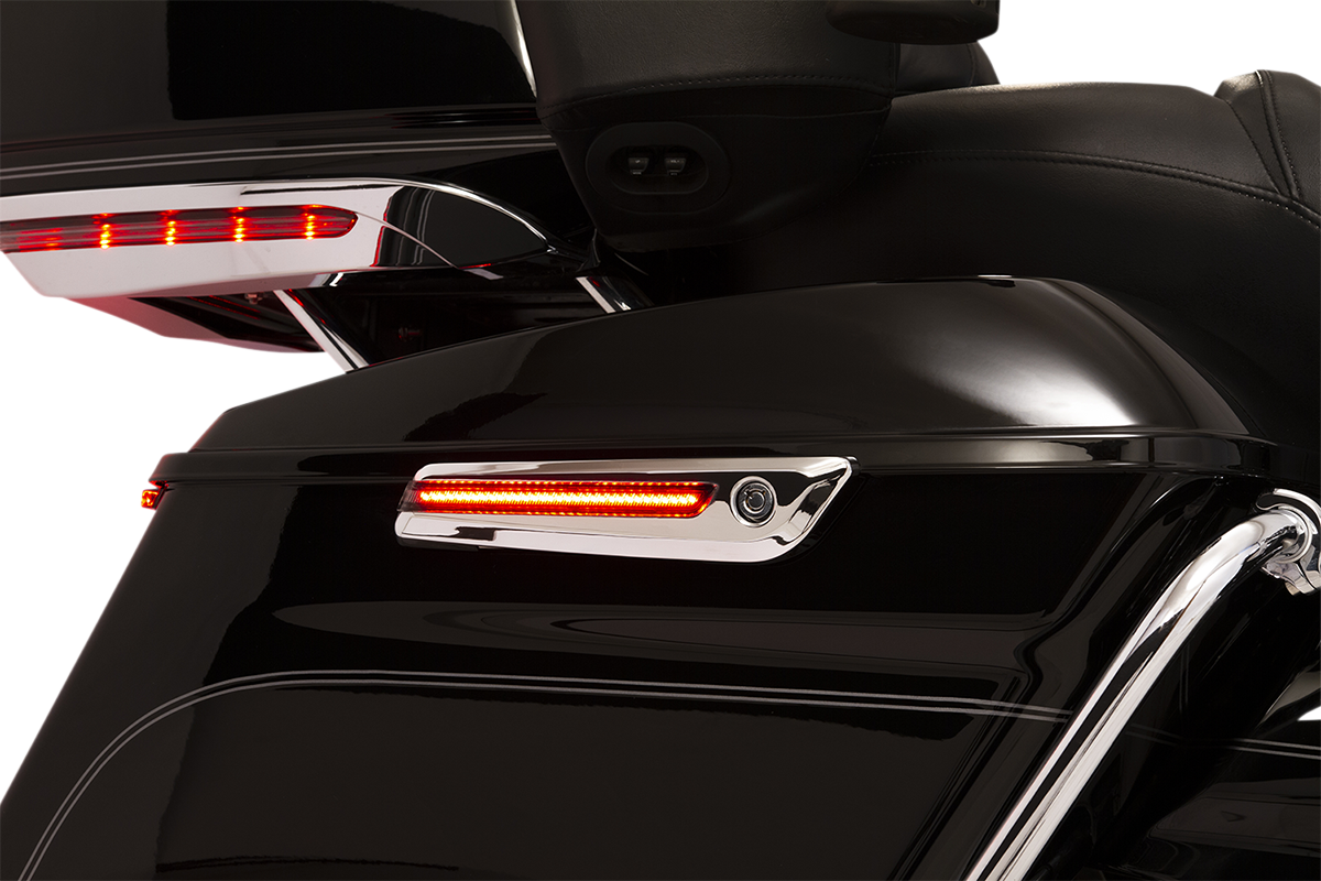 Ciro Hinge Covers - Smoke/Chrome 40070 - Cycle City Outdoors