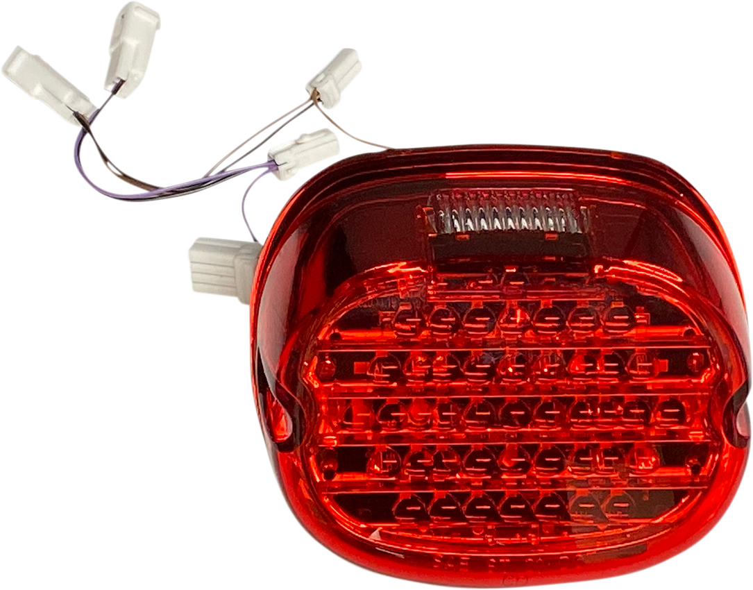 Custom Dynamics Taillight w/ Integrated Turn Signal - Top Window - Red Lens CD-INT-TL-W-R - Cycle City Outdoors