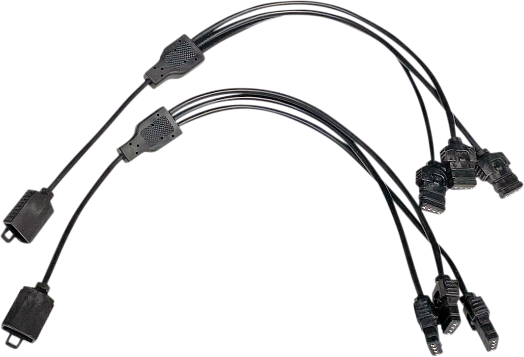 Custom Dynamics Y-Splitter - 7" - 3-Way Splitter PG-TRI-7 - Cycle City Outdoors