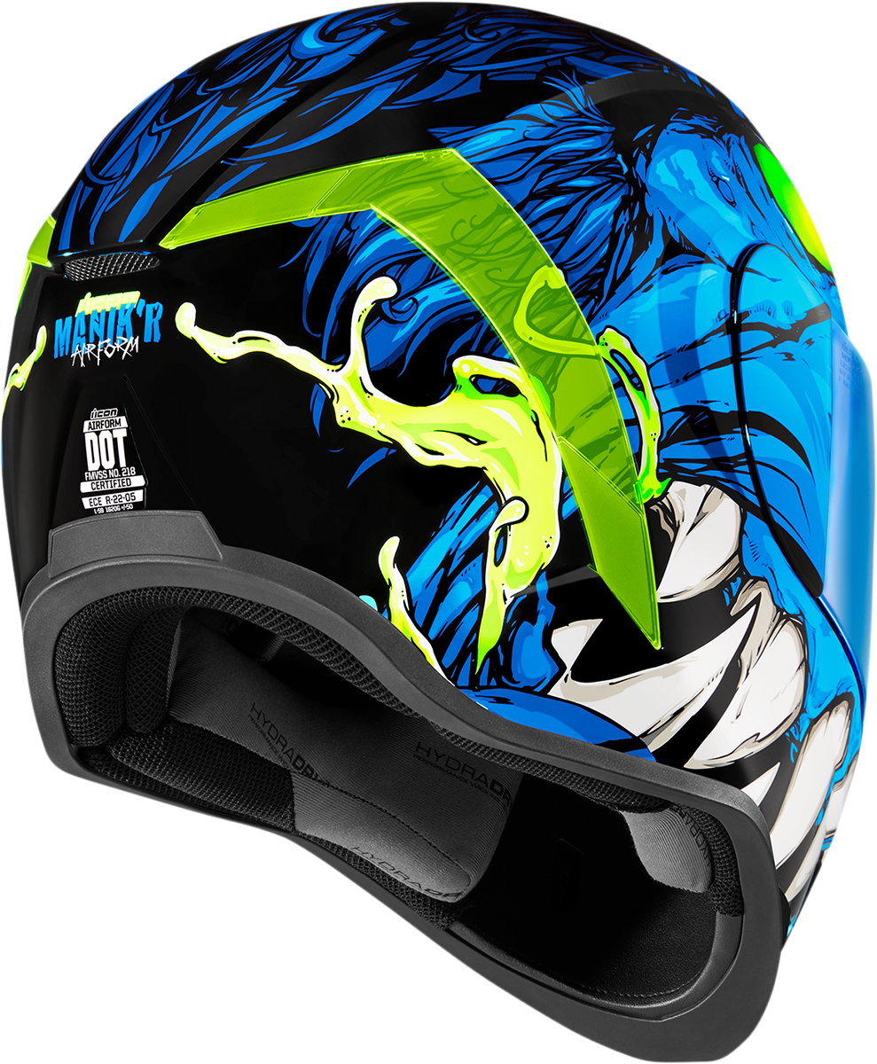 Icon Airform™ Helmet - Manik'R - Blue - Medium 0101-13863