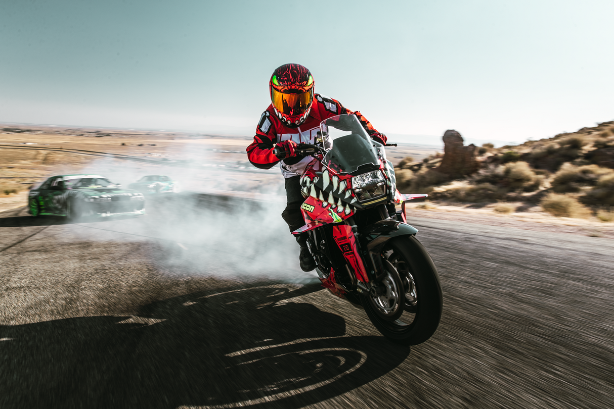 Icon Airform™ Helmet - Manik'R - Red - Large 0101-13878