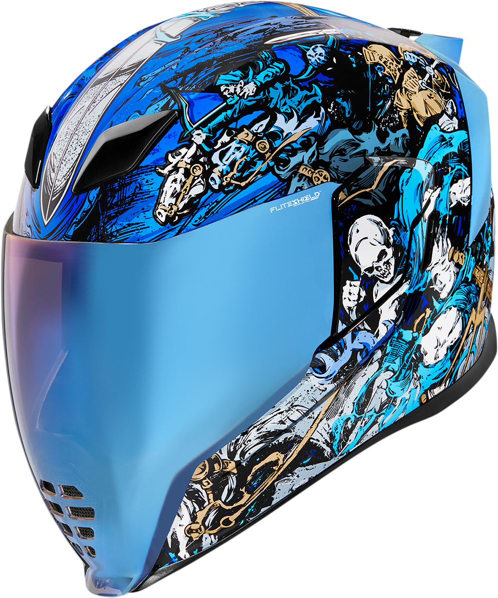 Icon Airflite™ Helmet - 4Horsemen - Blue - Medium 0101-13919