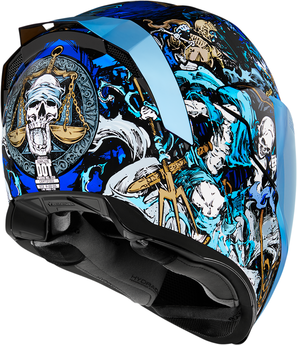 Icon Airflite™ Helmet - 4Horsemen - Blue - Medium 0101-13919
