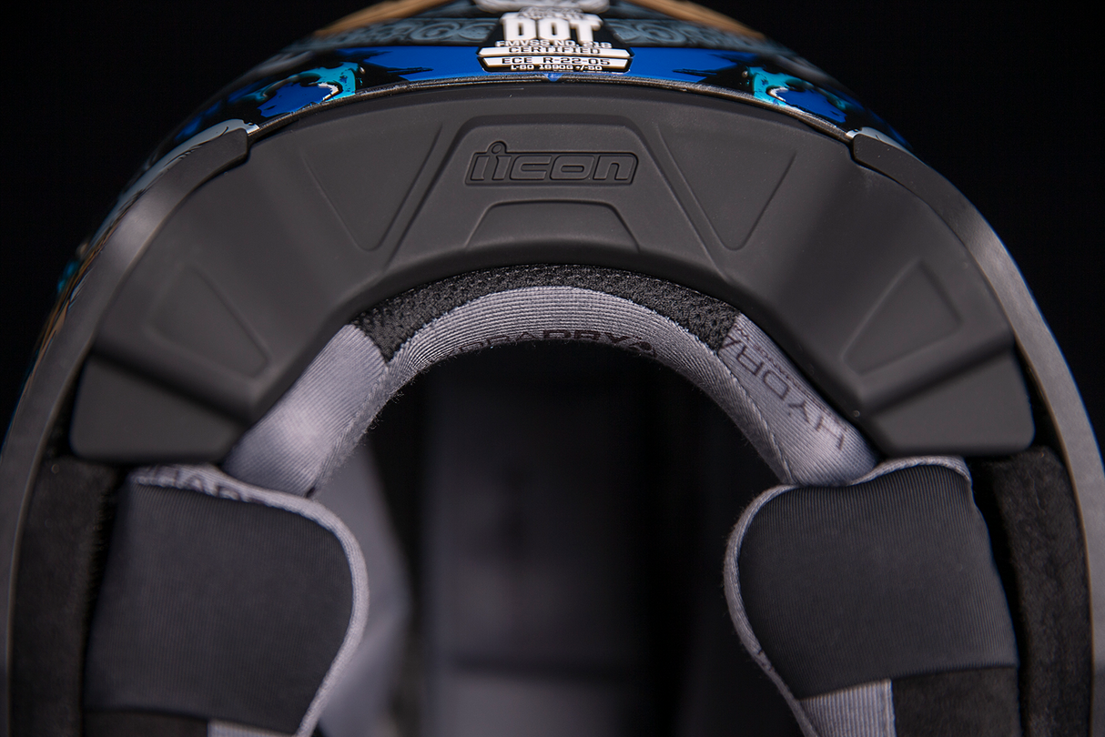 Icon Airflite™ Helmet - 4Horsemen - Blue - Medium 0101-13919