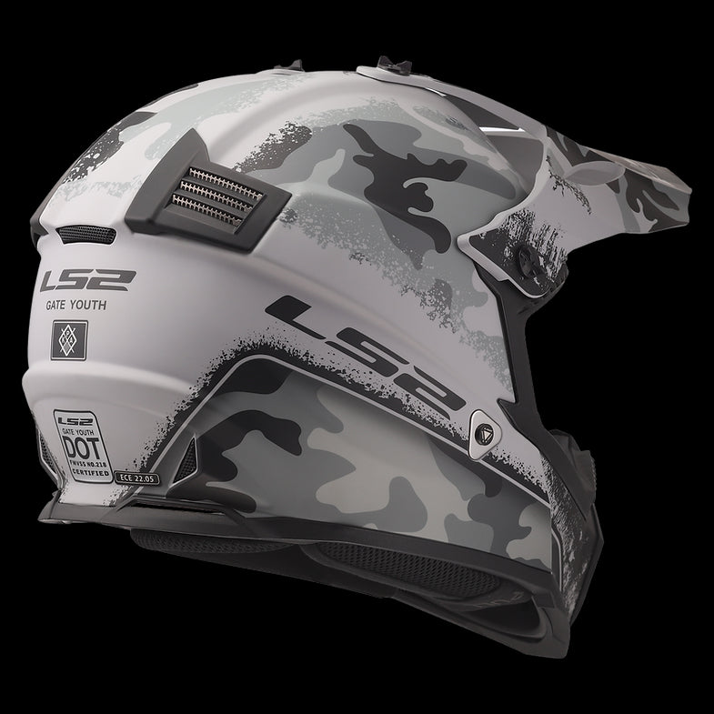 LS2 Gate Youth Carbine MX Helmet
