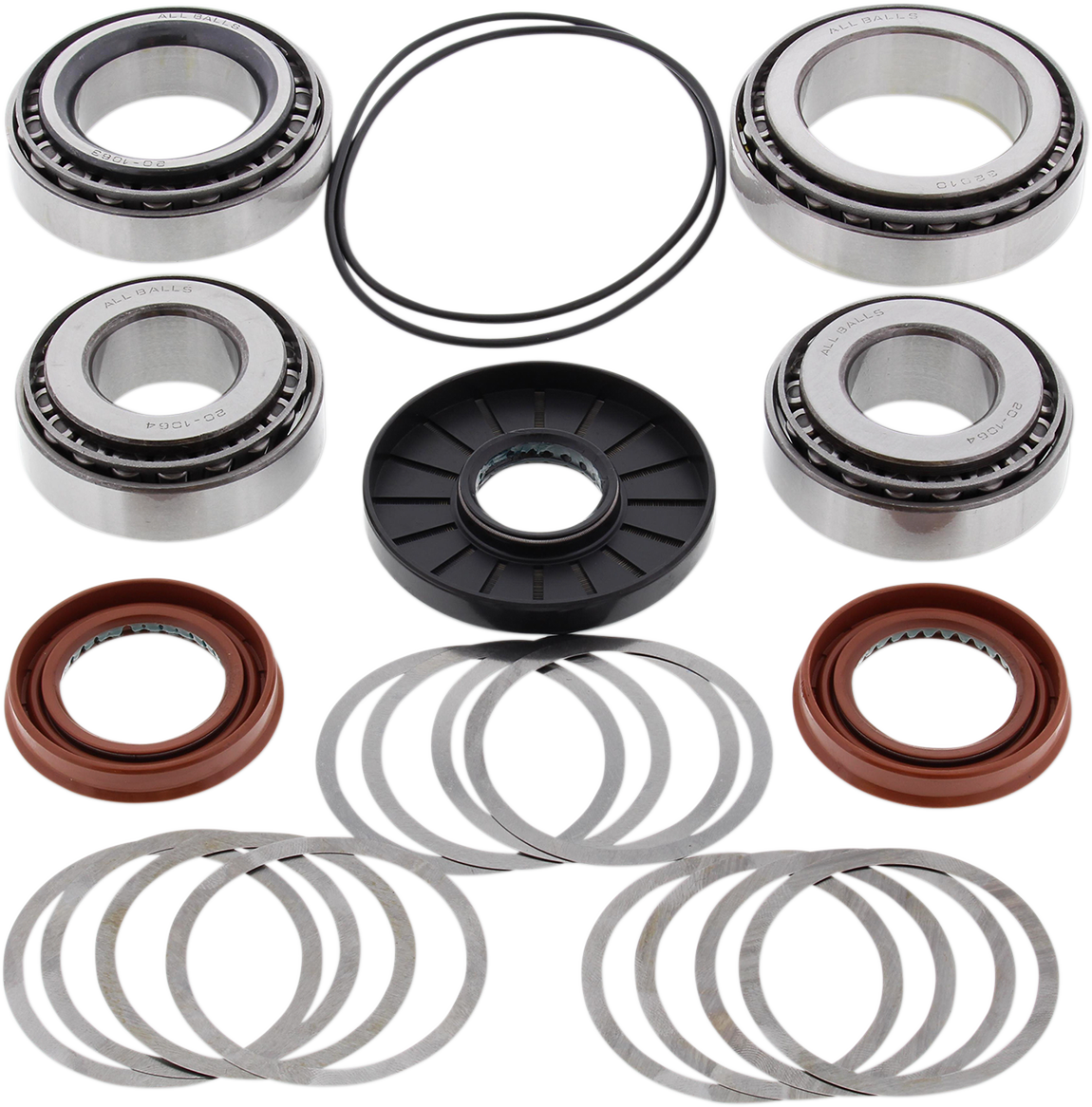 MOOSE RACING Differential Bearing/Seal Kit - Polaris - Rear 25-2083 - Cycle City Outdoors
