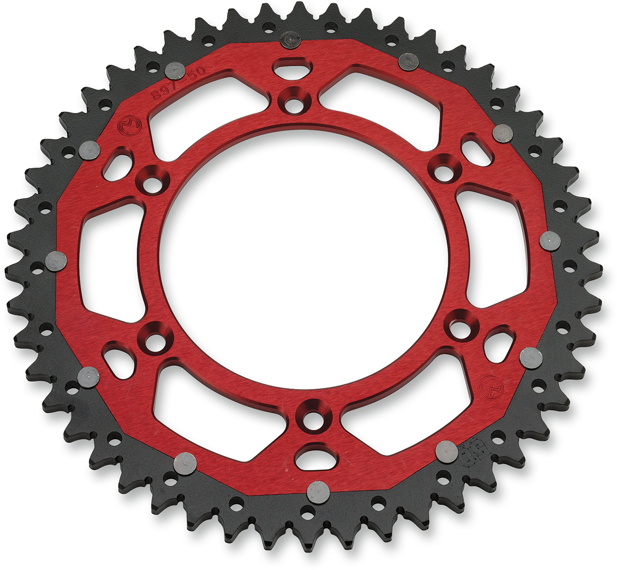 MOOSE RACING Dual Sprocket - Red - 51 Tooth 1210-210-51-13X - Cycle City Outdoors