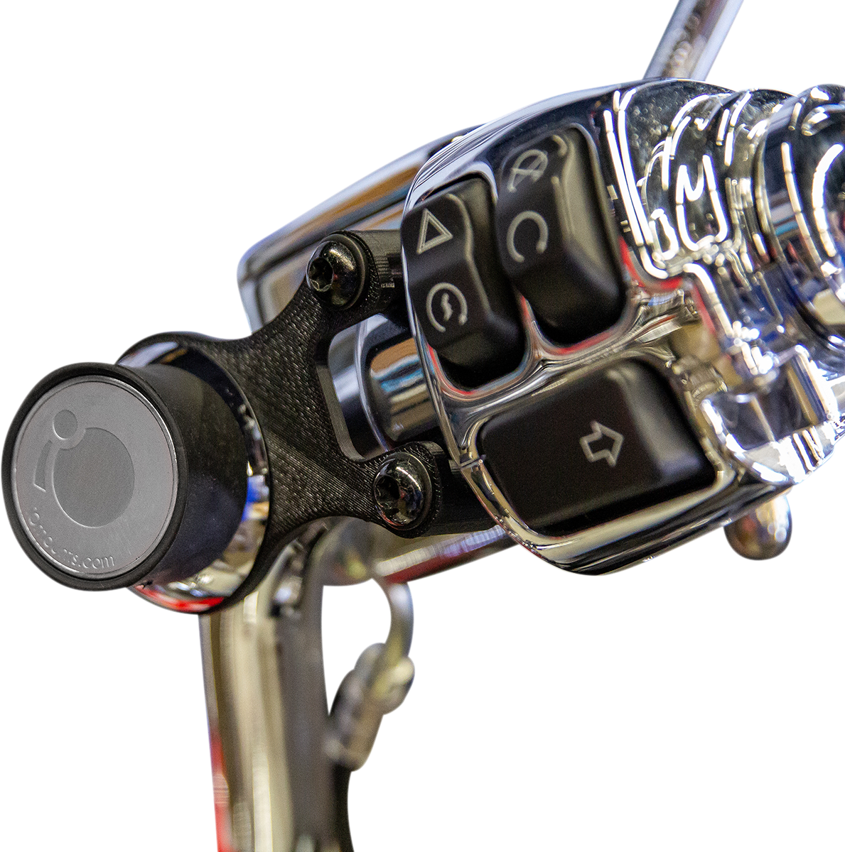 KLOCK WERKS Handlebar Mount - iOmount* - Black KWD-01-0605-B