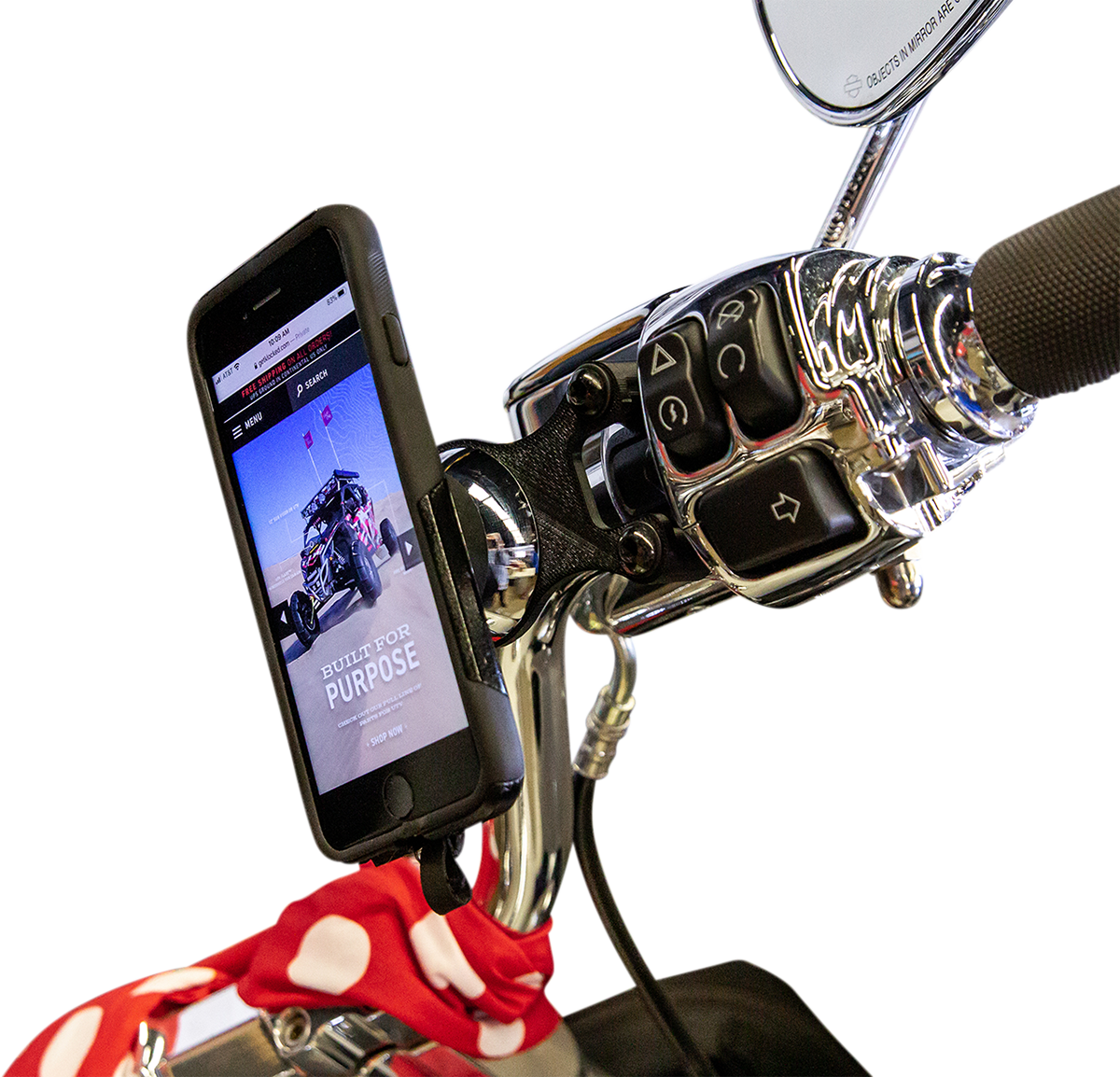 KLOCK WERKS Handlebar Mount - iOmount* - Black KWD-01-0605-B