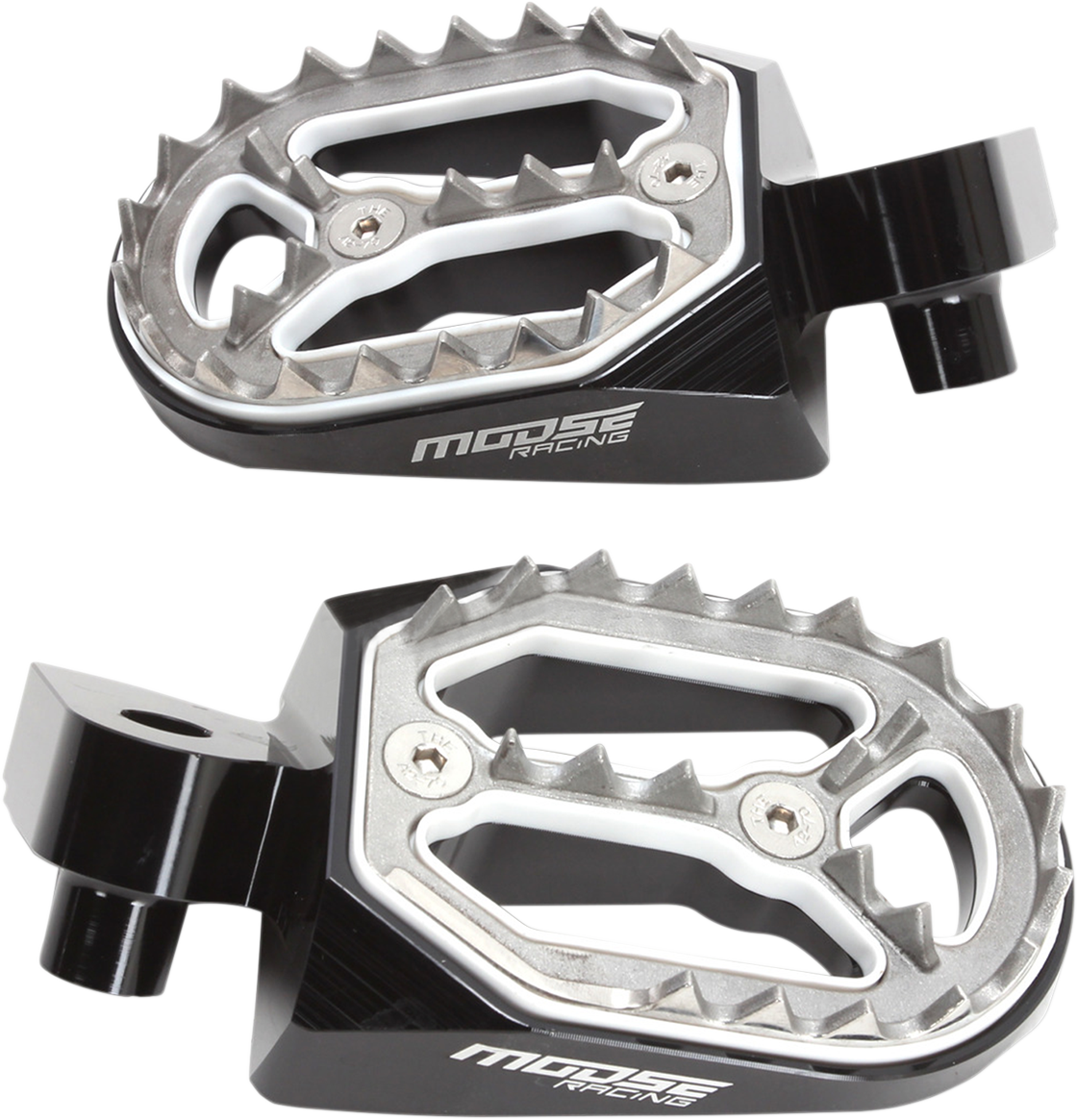 MOOSE RACING Qualifier Footpegs - Standard - Yamaha/Gas Gas P17-44A6B - Cycle City Outdoors