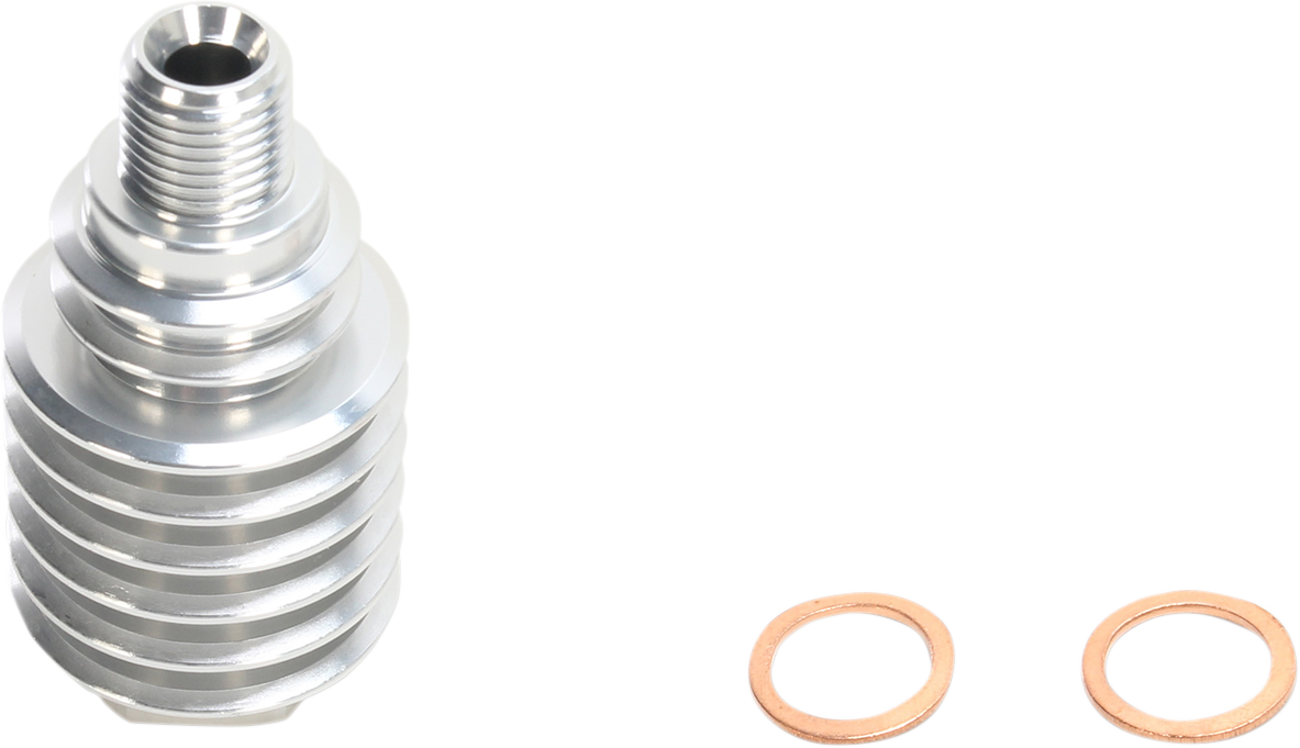 MOOSE RACING Rear Brake Caliper Cooler - Silver M73-100 - Cycle City Outdoors