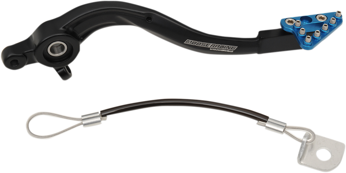 MOOSE RACING Brake Pedal - Blue - Husqvarna 82-0766-21-20 - Cycle City Outdoors