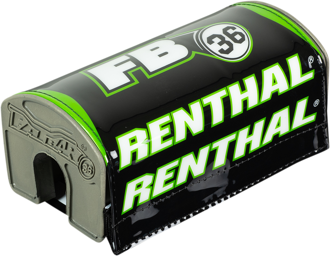 RENTHAL Bar Pad - Fatbar36* - Black/Green P345 - Cycle City Outdoors