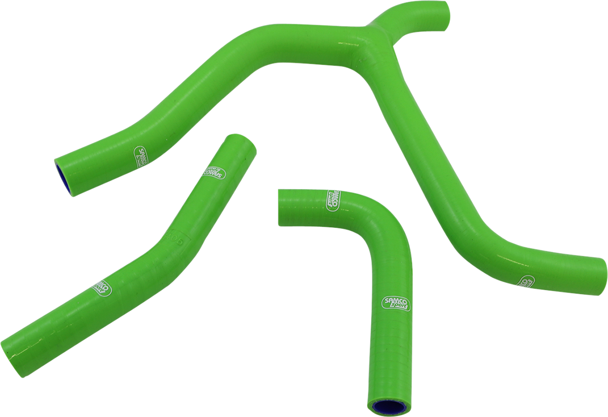 MOOSE RACING Race Fit Radiator Hose Kit - Green - Kawasaki KAW-99 GN - Cycle City Outdoors
