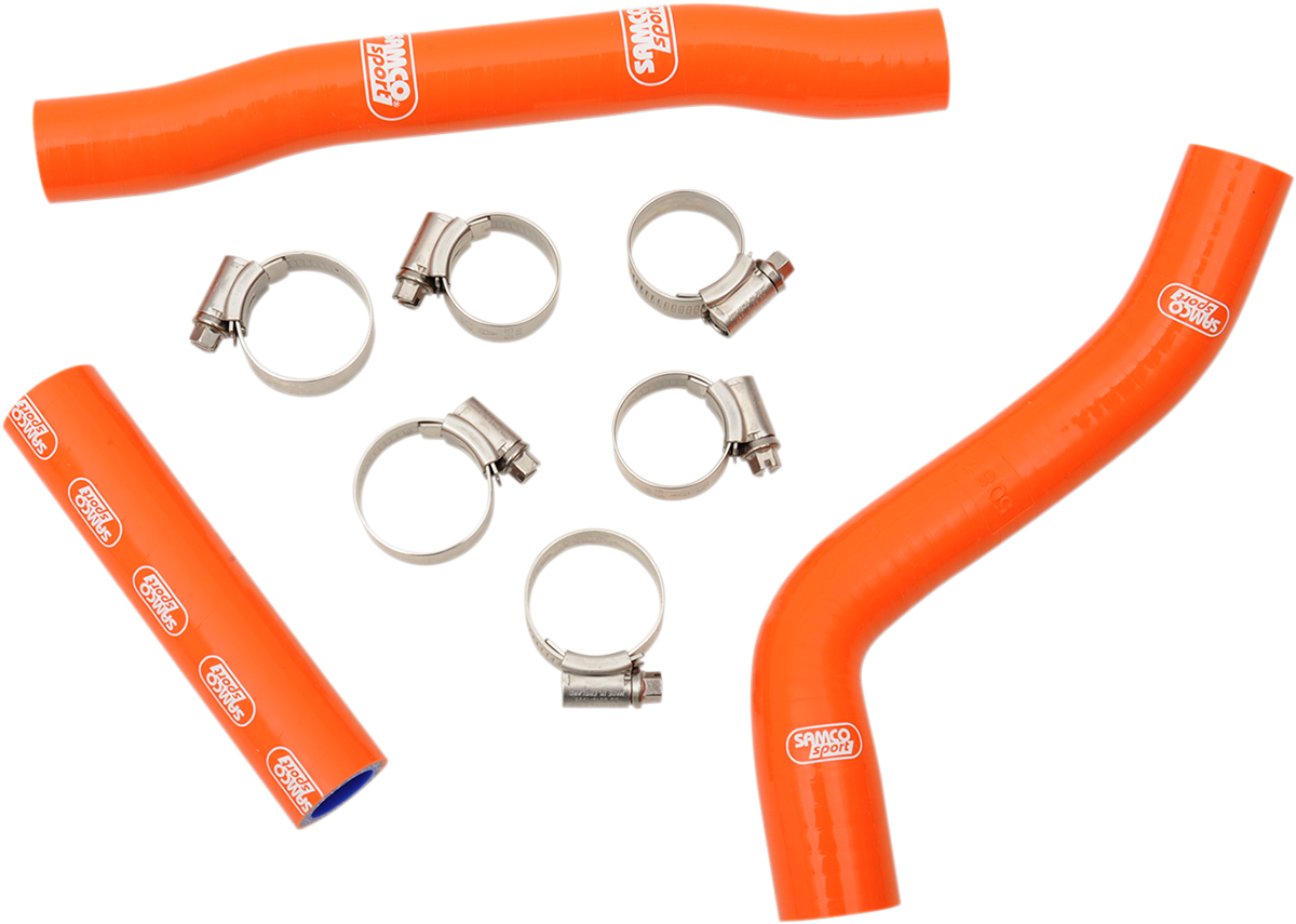 MOOSE RACING Race Fit Radiator Hose Kit - Orange - KTM MBU-KTM-80-OR - Cycle City Outdoors