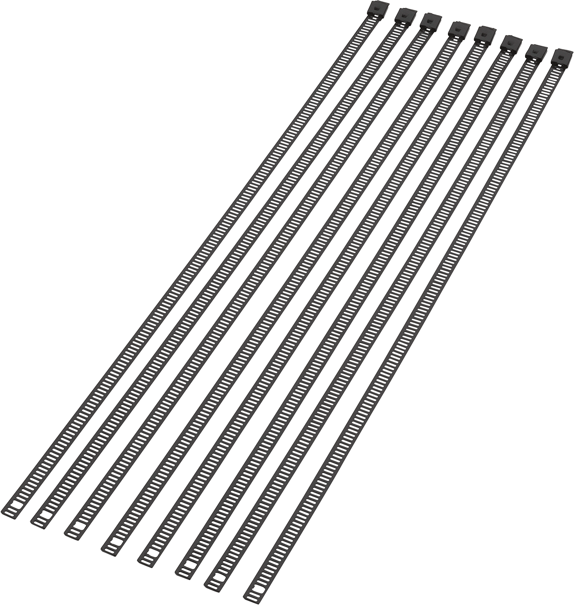 MOOSE RACING Cable Tie - Black - 14" - 8 Pack 304-0516 - Cycle City Outdoors
