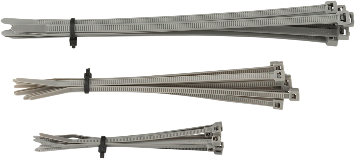 MOOSE RACING Cable Ties - Grey - 30-Pack 303-4688 - Cycle City Outdoors