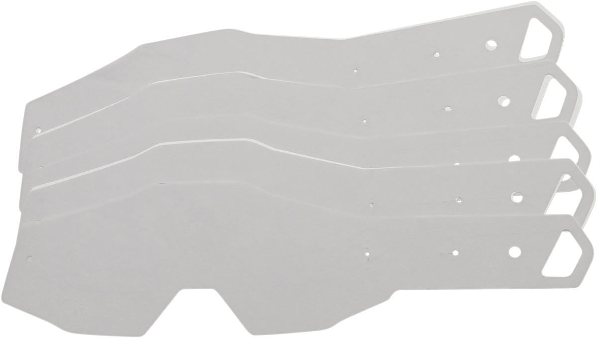 MOOSE RACING Tear-Offs - 100% - 20 Pack 11-20-46 - Cycle City Outdoors