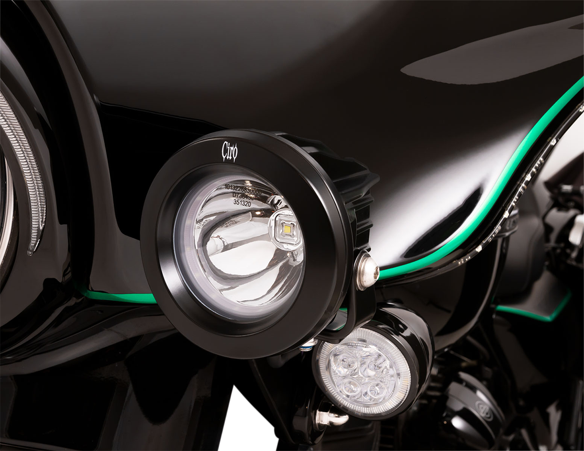 Ciro Spotlight w/ Bracket Mount - Black 45009 - Cycle City Outdoors