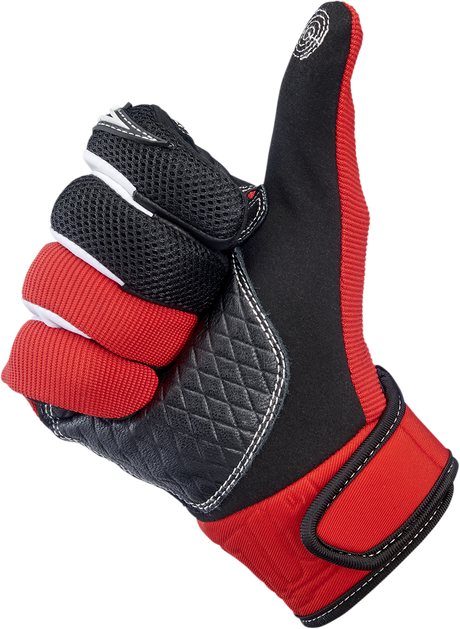 BILTWELL Baja Gloves - Red - 2XL 1508-0801-306