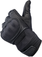 BILTWELL Bridgeport Gloves - Black Out - Large 1509-0101-304