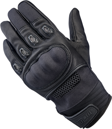 BILTWELL Bridgeport Gloves - Black Out - XS 1509-0101-301