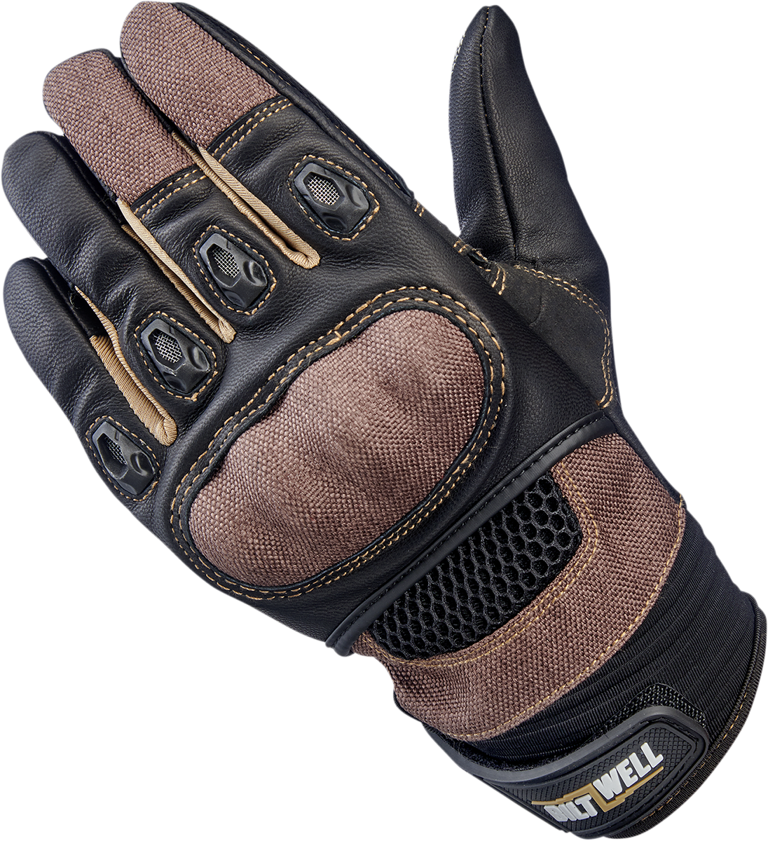 BILTWELL Bridgeport Gloves - Chocolate - 2XL 1509-0201-306
