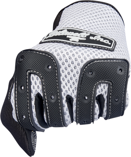 BILTWELL Anza Gloves - White - Large 1507-0401-004