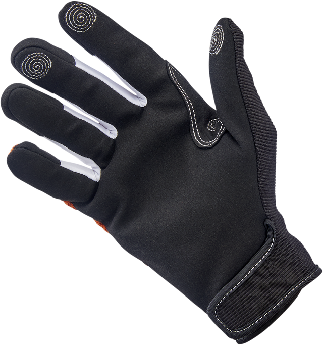BILTWELL Anza Gloves - Orange - Small 1507-0601-002