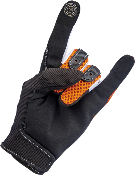 BILTWELL Anza Gloves - Orange - Small 1507-0601-002