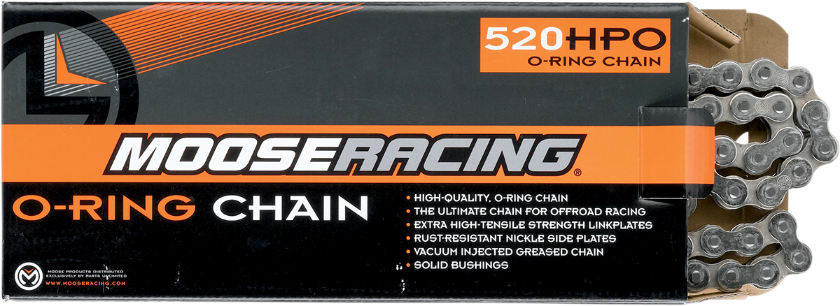 MOOSE RACING 520 HPO - O-Ring Chain - 114 PLT M573-00-114 - Cycle City Outdoors