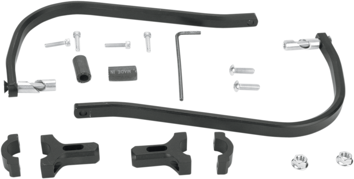 MOOSE RACING Handguards - Aluminum - Black 50-4032B - Cycle City Outdoors
