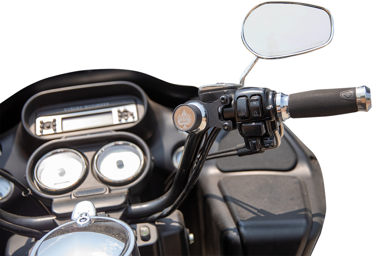 KLOCK WERKS Handlebar Mount - iOmount* - Chrome KWD-01-0605-C