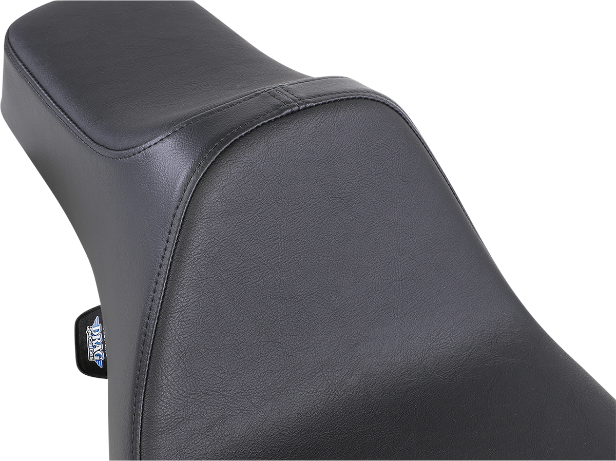 DRAG SPECIALTIES Extended Reach Predator III Seat - Smooth - Black - FL '99-'07 08011368 - Cycle City Outdoors