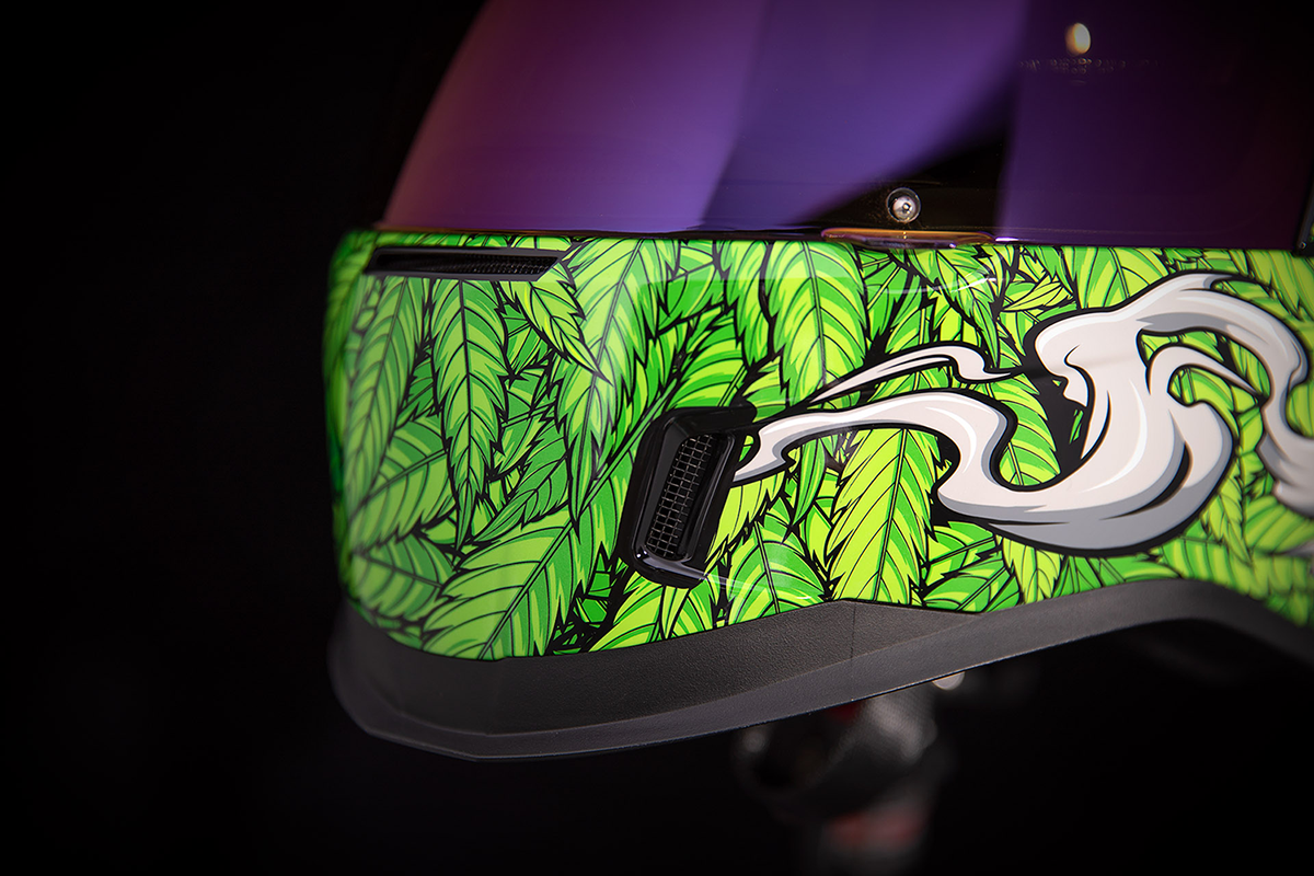 Icon Airform™ Helmet - Ritemind Glow™ - Green - Large 0101-14081